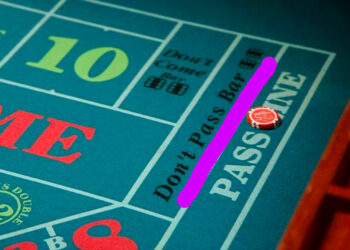 Betting against the table in craps